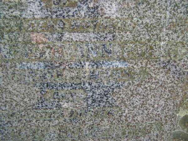 Elizabeth Ann PIRIE,  | mother,  | died 29 Jan 1957;  | Robert Hill PIRIE,  | father,  | died 29 Aril 1957;  | Alexander L.F. PIRIE,  | born Brisbane 18-10-1913,  | died Sandgate 7-6-2003;  | Jessie Eileen PIRIE (nee LOUGHEED),  | born Yarraman 26-3-1912,  | died Sandgate 7-5-1998;  | Yarraman cemetery, Toowoomba Regional Council  | 